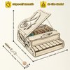 nicknack 3D Wooden Puzzle Model Kits Assembly Wood Piano Toy Mechanical Music Model Wooden Puzzle for Teens and Adults
