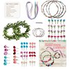 Hapinest Make Your Own Flower Crown Kit & Bracelet Craft Kit, DIY Flower Crown Making Kit Headband Making Kit Perfect Birthday Gifts, Arts and Crafts for Girls & Boys Ages 6 7 8 9 10 Years Old & Up