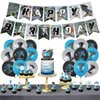 Tornado Party Decorations,Tornado Birthday Party Supplies Includes Birthday Banner, Cake Topper, Balloons ,Suitable for Tornado Themed Party Decorations