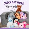 1i4 Group Warm Pals - Snowman - Cozy Lavender Scented Plush Toys - Stuffed Animal - Coolable Bedtime Comfort Plushie