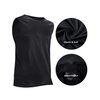 Pilamor Mens Tank Tops 3 Pack,Sleeveless Muscle T Shirts for Men's Fitness,Quick Dry Gym Tank Top for Men