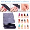 Small Nail Files Bulk (50 Pcs), 3.6 Inches Emery Board Nail File for Acrylic and Natural Nails, 100/180 Grit Double Sided Fingernail Filer Pack Mini Professional Filers Manicure Pedicure Set