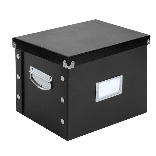 Snap-N-Store Letter-Size File Box, Black (SNS01533)