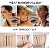 Microblading Eyebrow Pen New 3D Waterproof Eyebrow Pencil 4 Tipped Precise Brow Pen Tattoo Pencil - Creates Natural Long-lasting Looking Brows Effortlessly Magic Brow Pencil for Women (Light Brown)