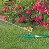 Melnor 65163AMZ Metal Pulsating Sprinkler Bundle, Green