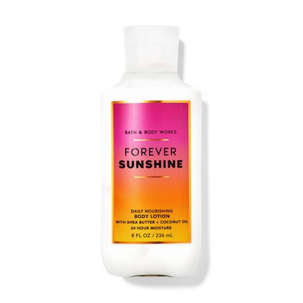 Bath and Body Works Super Smooth Body Lotion Sets Gift For Women 8 Oz (Forever Sunshine)
