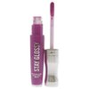 Rimmel Stay Glossy Lip Gloss - Non-Sticky and Lightweight Formula for Lip Color and Shine - 155 Purple Parlour, .18oz