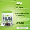 MusclePharm Essentials BCAA Powder, Pre & Post Workout Recovery Drink, Supports Muscle Recovery & Energy Production, Essential Amino Acids Supplement, 30 Servings, Blue Raspberry Flavor