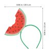 SEWACC Summer Watermelon Headband,Watermelon Design Headbands Hair Accessories Hair Hoops Head Boppers for Kids Women Costume Accessories Sunmmer Party Favor Adult