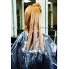 FRAMAR Backwards Bib Disposable Capes Salon, Protects Clients, Salon Chair & Salon Cape from Hair Dye, Disposable salon capes for clients, Barber Cape & Hair Cutting Cape – 50 bibs