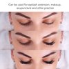 Lash Mannequin Head, Lash Practice Kit Makeup Eyelash Extension Practice Doll Head with 3 Pairs Removable Eyelids Double Layer Lashes Replaced Eyelids Training Mannequin Head