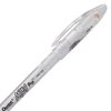 Pentel Arts Milky Pop Pastel Gel Pen, 0.8mm Medium Line, White Ink, Pack of 2 (K98PABP2W)
