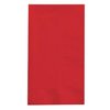 Creative Converting 50-Count Touch of Color Paper Dinner Napkins, Classic Red