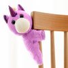 Unicorn Slap Bracelets Stuffed Animals - Plush Toy for Kids and Teens, Toddler Bed and Stroller Toys, Purple,8.5"