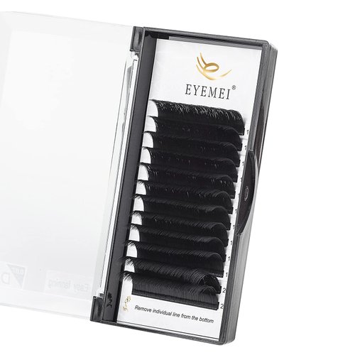 Eyelash Extension Easy Fan Volume Lash Extensions 0.05 C Curl 11mm Rapid Blooming Self Fanning Volume Lashes (0.05 C Curl,11mm)