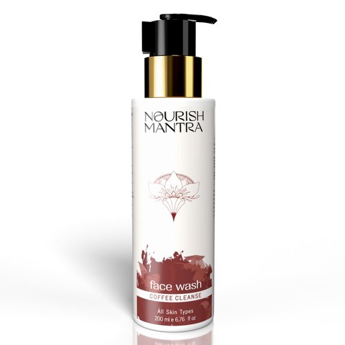 NOURISH MANTRA Coffee Cleanse Face Wash | Excess Oil Control, Pore Cleansing | Enriched With Coff...