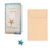 Smiling Wisdom - Bulk 30 Gift Sets - Starfish Story You Make a Difference - Employee Appreciation Mini Greeting Card and Keepsakes - 90+ Pcs (Starfish - Kraft Envelopes)