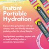instant IV Electrolytes Powder - 3X Electrolytes,1/2 Sugar with Vitamin C, B3, B6, Electrolytes Powder Packets for Hydration, Recovery & Immunity, Vegan & Gluten Free | Strawberry Banana - 12 Packets