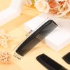 24 Pieces Hair Combs Set Plastic Hair Comb for Women and Men, Fine Dressing Comb (Black)