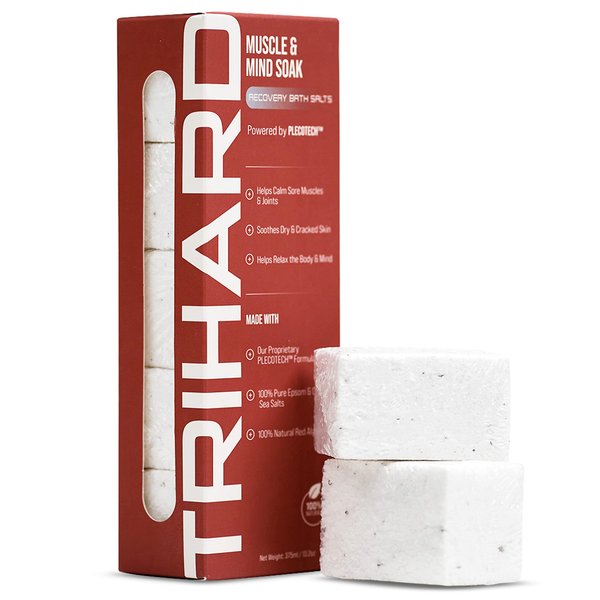 Athletic Muscle & Bath Soak - Rejuvenating Bath Tablets for Active Recovery, Dead Sea & Epsom Salt Formula, 5-Pack for Muscle Recovery & Joint Comfort