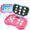 Acvens Handheld Dance Game,4 Mode,999 Level,Sensory Toys,Fast Puzzle Game,ADHD,Pop Fidget Toys for Kids Age 6-12,Birthday Gifts for Girls and Boys (Pink)