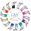 CRS Cross Figure Skating Socks (2 Pair) Premium Knee High Tights for Ice Skates, Footed Skate Socks, Ice Skating Socks, Dance (Pivot Purple)