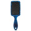 Detangler Hair Brush Blue Spider Web Hairbrush for Kids Boys Girls, Glide Through Tangles with Ease and Massage Scalp, Smooth for All Hair Types (Wet Dry Thin Long Curly Hair)