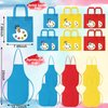 DreamdaMoonnly Watercolor Painting Supplies Set of 12 Mini Painting Kit - Mini Paint Set Canvas with Easel Tote Bags Aprons - Kids Painting Set Art Party Favors for Kids Birthday