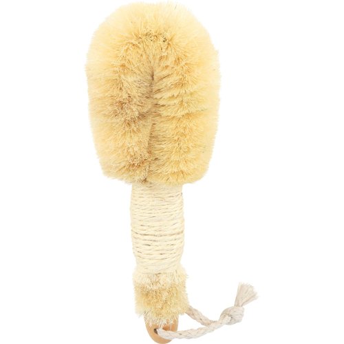 Baudelaire Sisal Bath Brush for Shower - 9 in - Traditional Japanese-Style Loofah Brush for Excellent Body Exfoliation - Essential Back Scrubber That Freely Removes Dead Cells.
