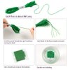 Pllieay 24 Skeins Friendship Bracelets Floss, Green Gradient Embroidery Floss, Cross Stitch Threads with 6 Floss Bobbins, 2 Embroidery Needles and 1 Needle Threader for Cross Stitch Project