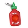 Top Trenz OMG Pop Fidgety Bubble Fidget Toy Stress Relief Anxiety Boredom Keychain (BFF - Tacos & Hot Sauce)