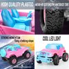 YongnKids Remote Control Car for Kids, 1:20 Scale Rc Trucks for Girls Age 4-7, Pink Rc Cars Toys for Ages 5-7 8-13 Boys Girls Birthday Gift, Off Road Trucks with Mini Doll & DIY Sticker