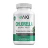 AKI Chlorella Superfood Supplement Tablets (250) | Green Superfood Fount of Vitamin B12, Iron, & Protein | Ideal in GMO Free & Vegan Friendly