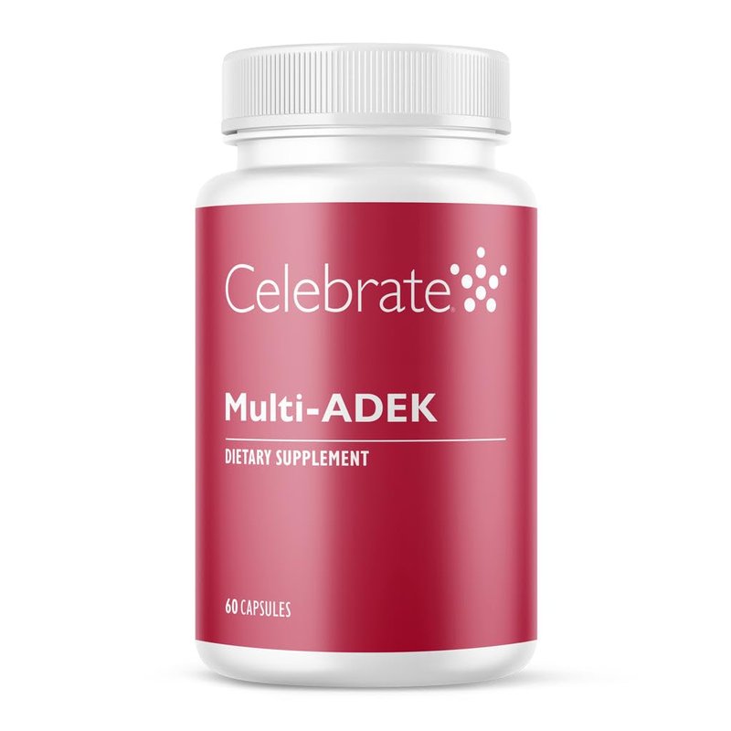 Celebrate Vitamins Multi ADEK, Iron Free – Daily Bariatric Multivitamin, High Level of Vitamins A...