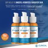 Clinical Effects Vitamin C Serum - Skin Brightening Serum with Hyaluronic Acid - Antioxidant Serum for Face - Sensitive, Acne-Prone, Dry and Combination Skin Care Product - 1 oz. - Made in the USA