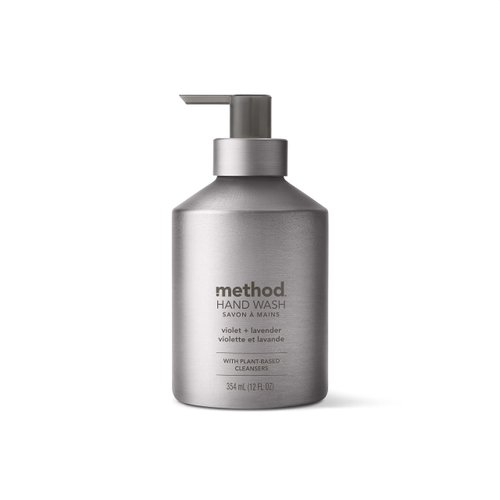 Method Premium Gel Hand Wash, Violet + Lavender, 12 Fl Oz (Pack of 1) Packaging May Vary