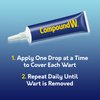 Compound W Maximum Strength Fast Acting Gel Wart Remover, 0.25 oz, 2 Pack