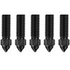 Official Creality K1 Nozzle Kits, 5PCS Ender 3 V3 KE 3D Printer Hardened Steel Nozzles 0.4mm, High-Speed Printing and High Flow Extruder Nozzles for Creality K1, K1 Max, CR-M4, CR-10 SE 3D Printers
