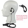 G Shape Earpiece Mic Compatible with Motorola APX 1000 APX 6000 APX 8000 XPR 7000 XPR 7550 XPR 7550e XPR 6000 XPR 6100 XPR 6500 XPR 6550 XPR 6580 XiR P8260 XiR P8268 Two Way Radio