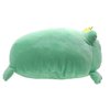 Plush Frog Stuffed Animal Frog with Crown Hugging Pillow Froggy Plushies Throw Pillow Froggie Anime Gift for Kids and Lovers in Birthday,Valentine's Day,Christmas (Green, 14-Inch)