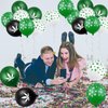 Skylety 48 Pcs Weed Balloons Pot Leaf Party Decoration Maple Leaf Latex Balloons Weed Themed Decor for 420 Celebration Birthday Party Supply