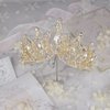 Women Baroque Queen Crown, Gold Princess Tiaras and Crowns Wedding Tiara and Crown for Bride Crowns for Women Adult and Girls - Prom Birthday Halloween