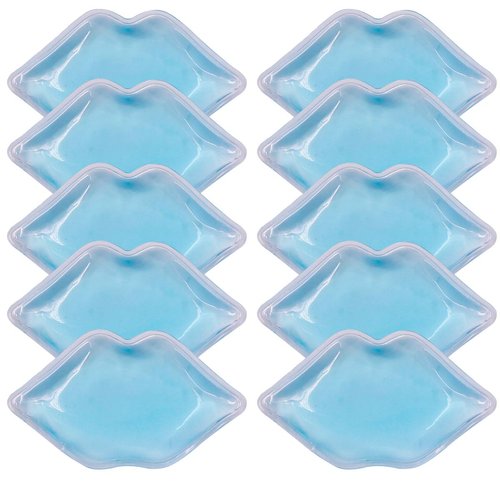 Eye Pad, Gel Eye Pad, Cooling Eye Pads, Gel Eye Mask,Gel Ice Pack, Cooling Ice Eye Masks, Hot Cold Eye Mask, Eye Ice Pack, Gel Eye Mask for Puffy Eyes, Migraine, Puffiness (Lip Pouch)
