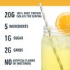 Isopure Protein Powder, Gluten Free, Whey Protein Isolate, Post Workout Recovery Drink Mix, Prime, Infusions- Pineapple Orange Banana, 16 Servings