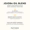 PATTERN Beauty by Tracee Ellis Ross Jojoba Hair Serum, 3.9 Fl Oz, Safflower, Jojoba, Rosehip, Olive & Lavender Oils, Lightweight Moisture Boost for Hair and Scalp