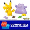 MEGA Pokémon Action Figure Building Toys Set, Poké Ball 2-Pack, Pikachu and Ditto with 42 Pieces, for Kids