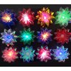 Light Up Glowing Gift Bows, 6 Iridescent LED Ribbon Bow for Gift Packaging and Decorations- LED Glowing Gift Ribbon Flower Bows, Self Adhesive