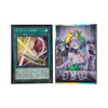 Time Walker 50ct Holographic Flashing (Arianna The Labrynth Servant) Top Loading Trading Card Sleeves Deck Protector for YuGiOh/Japanese Sized Cards 63x90mm (15)