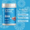 Celebrate Vitamins Rebuild Whey Isolate Protein Powder with Probiotic and Prebiotic, 20g Protein, Gluten Free, Berry Burst,15 Servings