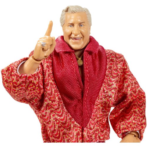 WWE MATTEL Elite Collection Classy Freddie Blassie Deluxe Action Figure with Realistic Facial Detailing, Iconic Ring Gear & Accessories